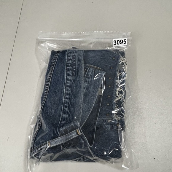 Citizen of Humanity Liya Jeans Women 31 High Rise Classi Fit Crop Blue Denim USA - Picture 15 of 15